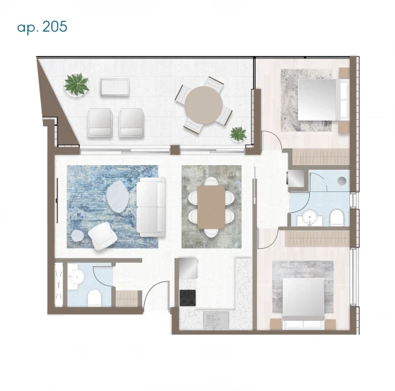Seven apartment 205